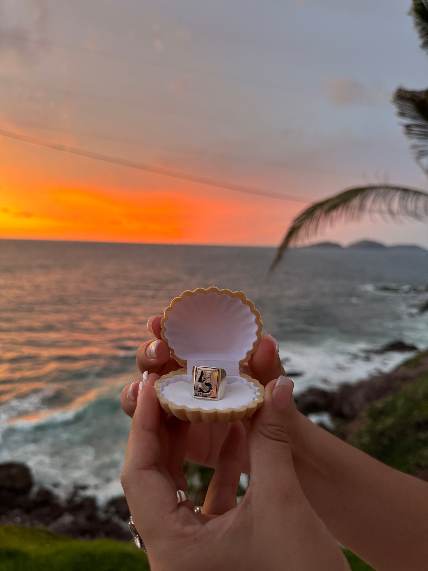 La sirena chunky ring