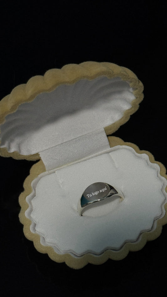 Anillo de sello personalizado