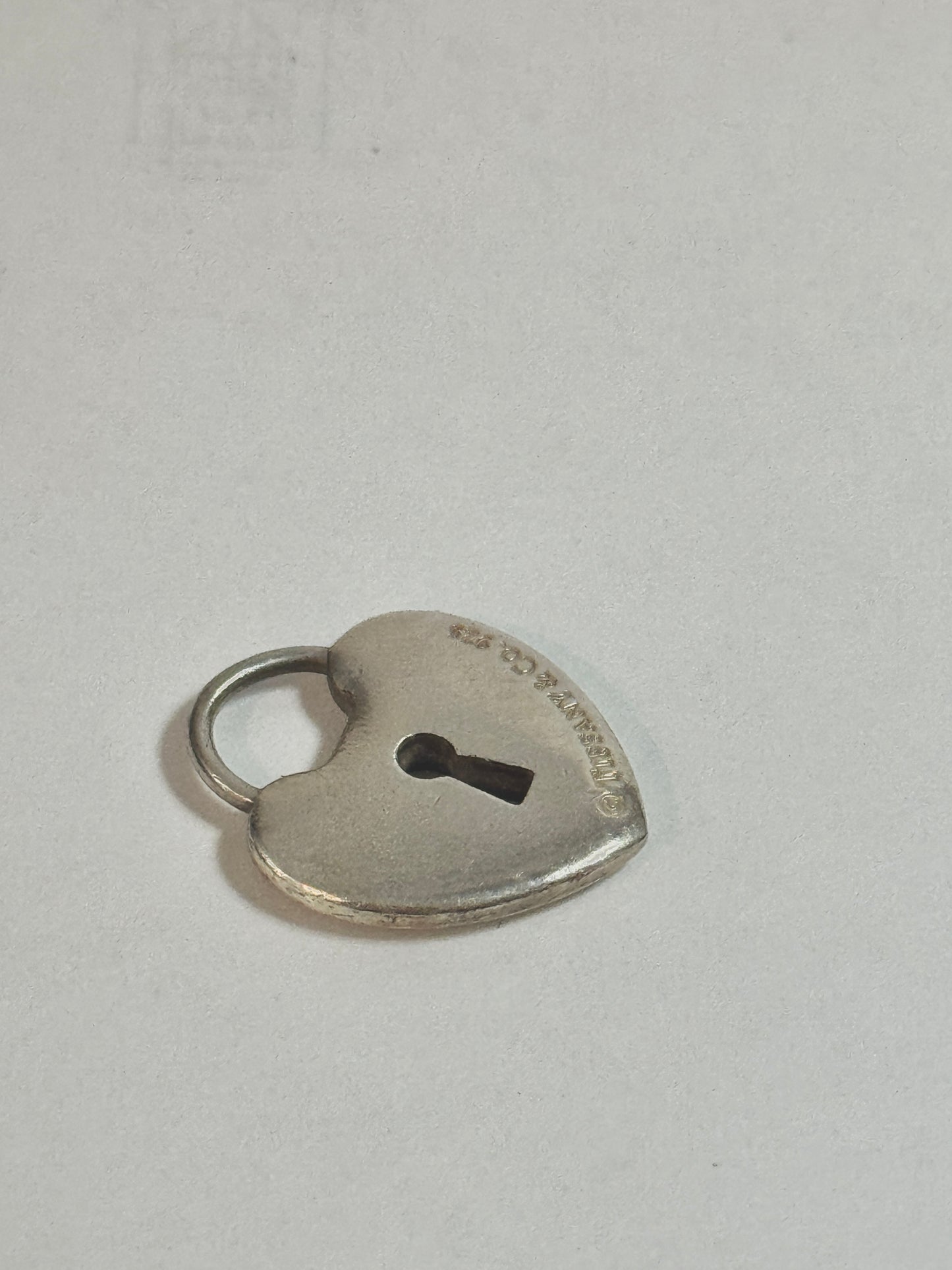 Tiffany lock charm