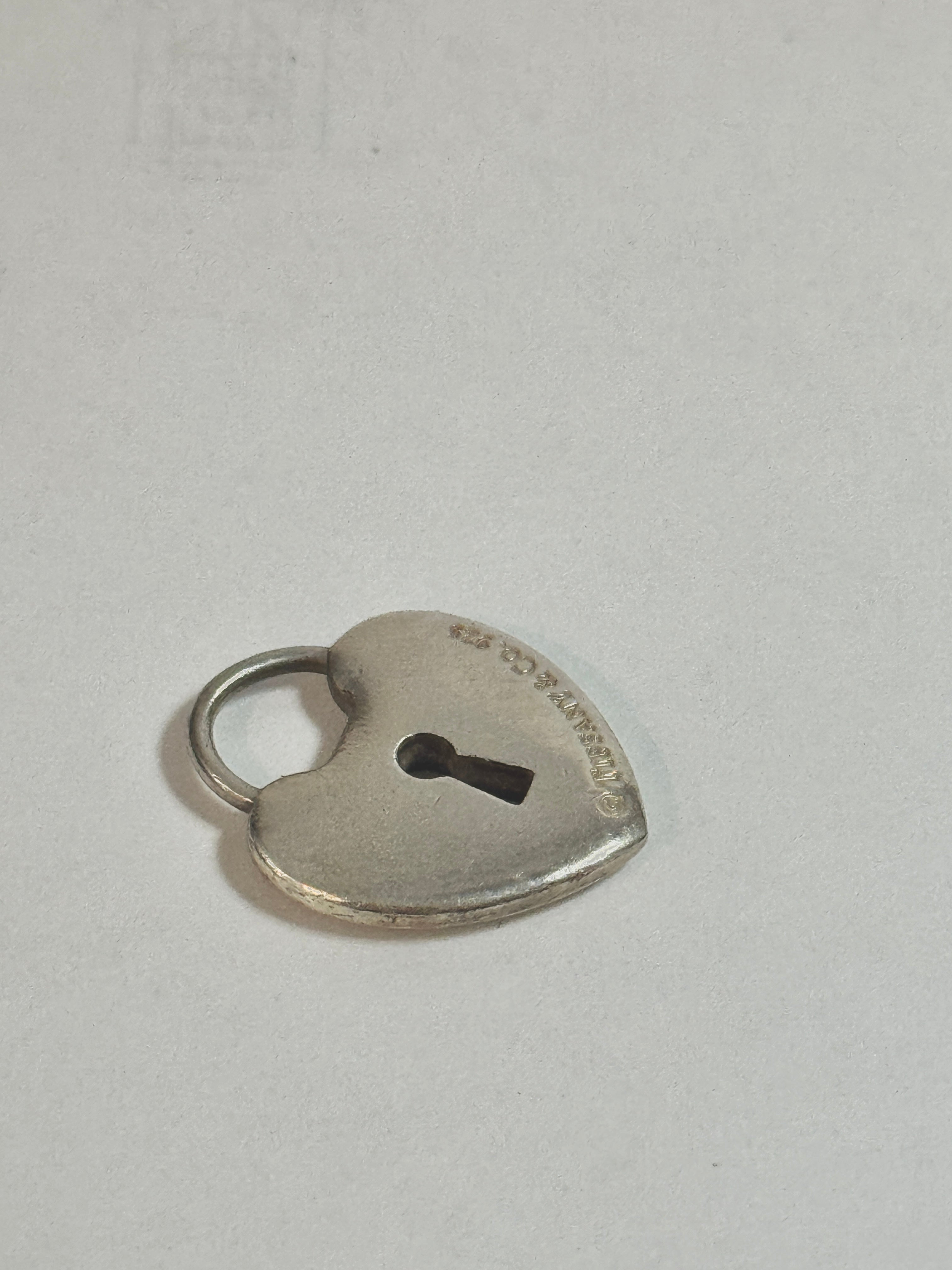 Tiffany lock charm