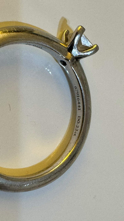 Anillo corte princesa Tiffany & Co.