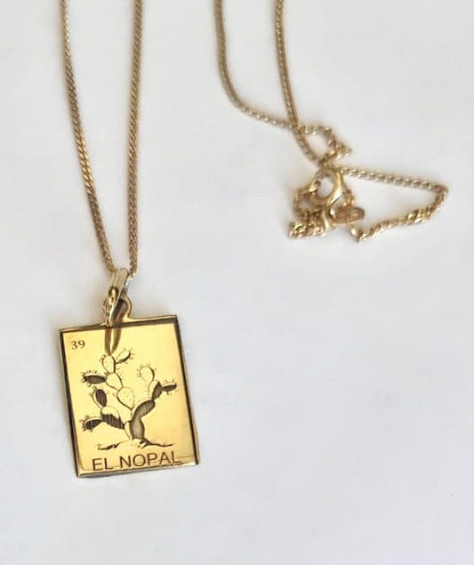 Collar lotería mexa